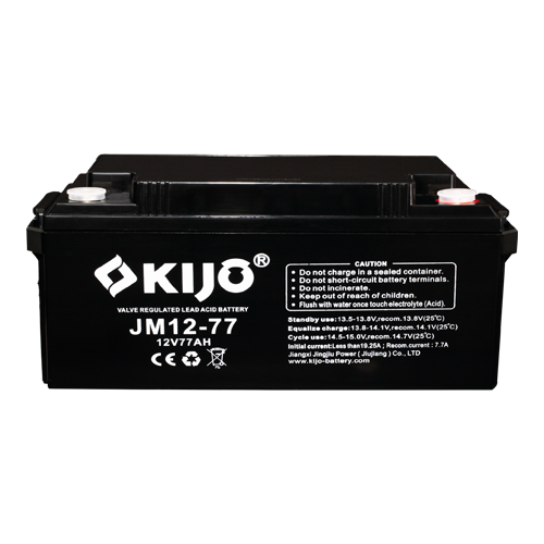 Acumulator Pb-acid AGM Deep Cycle, 12V, 77Ah, conector M8 – KIJO JM12-77