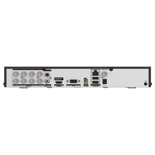 DVR AcuSense, 8 ch. 8MP + 8 ch. IP 4K, Alarma I/O, VCA – HIKVISION iDS-7208HUHI-M1-X(4A+8/4ALM)