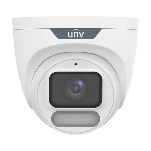 Camera IP 4MP, Wise-ISP, ColorHunter, lentila 4mm, WL 30m, Mic, color 24/7 – UNV IPC3624LE-ADF40K-WP