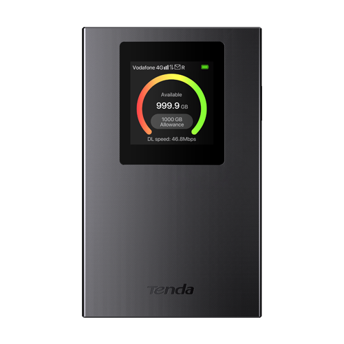 Router portabil LTE 4G, Wi-Fi 6, 2.4 GHz, 286Mbps, Nano SIM – TENDA TND-MF6
