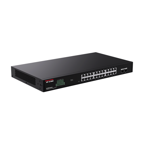 Switch 24 x RJ45 Gigabit, 2 x SFP Gigabit, Cloud Management – IP-COM G2226F