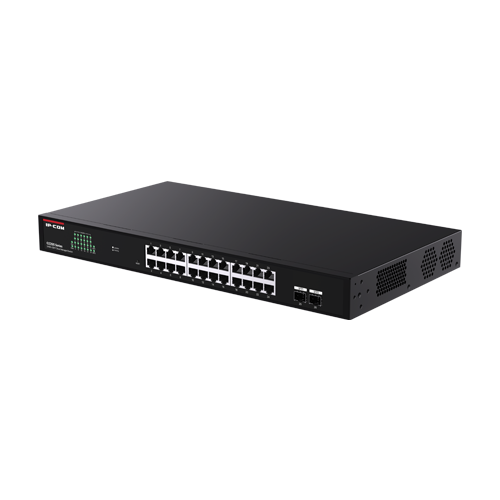 Switch 24 x RJ45 Gigabit, 2 x SFP Gigabit, Cloud Management – IP-COM G2226F