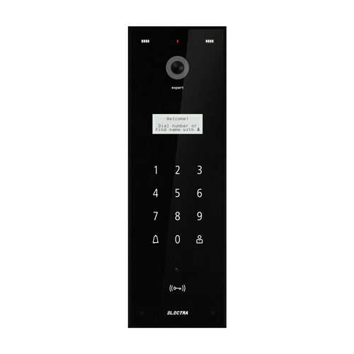 Panou exterior video EXPERT pentru BLOCURI – 255 de Familii, G3 – ELECTRA VPE.0BS03.ELBTL