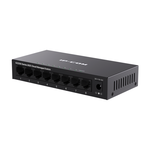 Switch 8 x RJ45 Gigabit, Cloud Management – IP-COM G2208D
