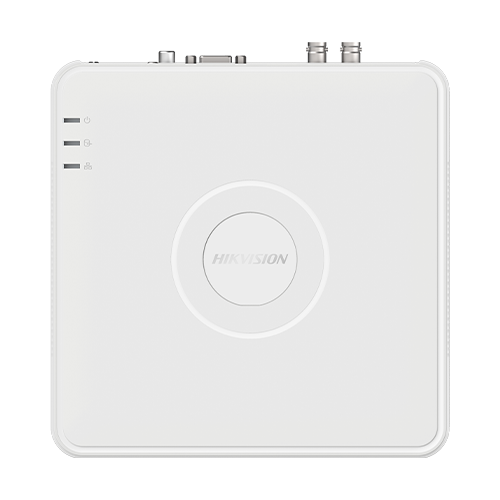 Deep Learning – DVR 4 ch. video 2MP lite + 1 ch. IP max. 2MP, AUDIO ‘over coaxial’, 1U – HIKVISION DS-7104HGHI-M1-T