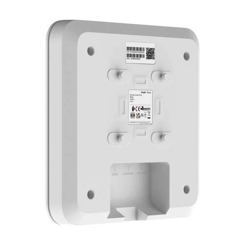 Access Point Wi-Fi 5, AC1300 Dual-Band, 2 dBi, 2 x RJ45 100 Mbps, PoE, Cloud Management – Ruijie RG-RAP2200(F)