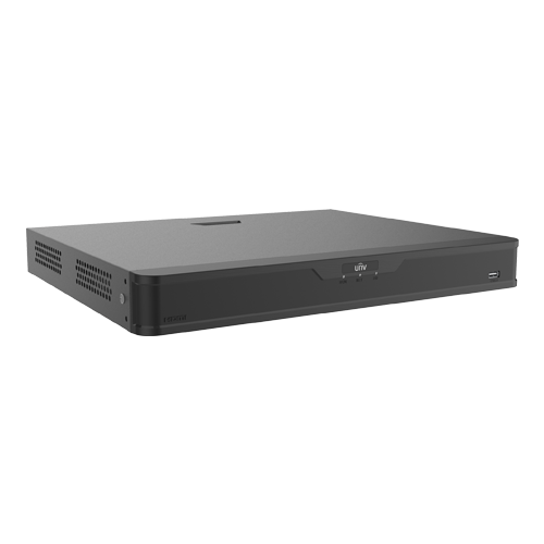 NVR 4K, seria Easy, AcuSearch, AcuTrack, 16 canale PoE, max. 12MP, Analiza video, Alarma, 1U – UNV NVR302-16B-P16-IQ