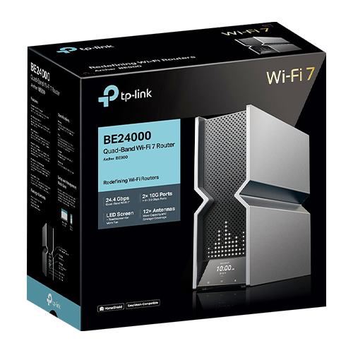 Router Wireless TP-LINK Archer BE900 Gigabit BE24000 Quad-Band Wi-Fi 7 ArcherBE900