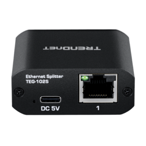 Splitter RJ45 Gigabit 1 IN, 2 OUT, USB-C – TRENDnet TEG-102S
