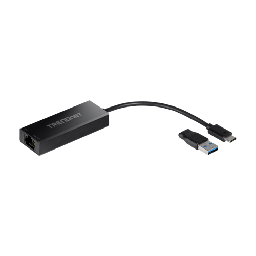 Adaptor USB-C 3.1 la RJ45 2.5G, adaptor USB-A – TRENDnet TUC-ET2G