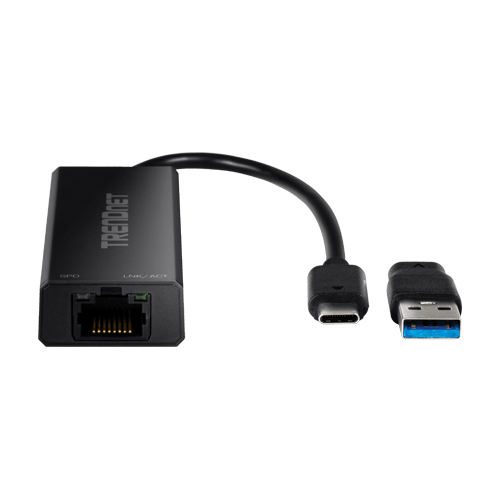 Adaptor USB-C 3.1 la RJ45 2.5G, adaptor USB-A – TRENDnet TUC-ET2G