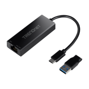 Adaptor USB-C 3.1 la RJ45 2.5G, adaptor USB-A – TRENDnet TUC-ET2G