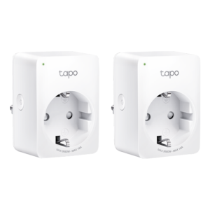 Pachet 2 prize smart, 16A, Wi-Fi, control vocal, monitorizare consum – TP-Link Tapo TapoP110(2-pack)