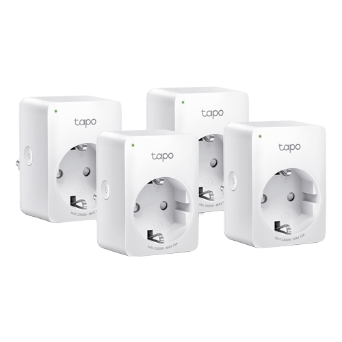 Pachet 4 prize smart, Wi-Fi, 10A, control vocal – TP-Link Tapo TapoP100(4-pack)