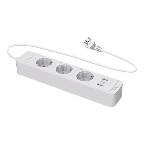 Prelungitor Wi-Fi Smart, 3 prize, 1 x USB-C, 2 x USB-A – TP-Link Tapo TapoP300