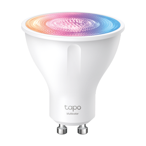 Bec LED smart Wi-Fi, RGB, 2200-6500K, intensitate ajustabila, 350 lm, GU10 – TP-Link Tapo TapoL630