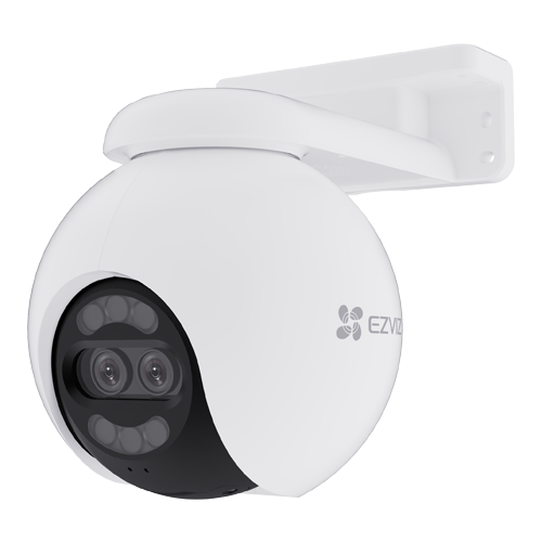 Camera IP WI-Fi Pan&Tilt, Dual 4K, ColorFULL Night Vision, Audio bidirectional, Alarma, IR 30M – EZVIZ CS-H80x(8MP+2MP)