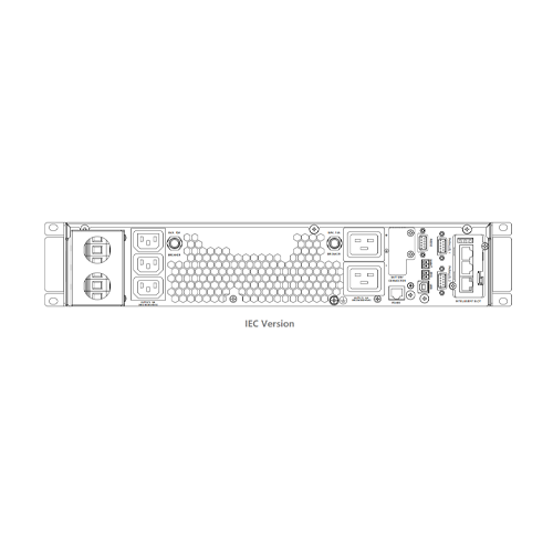 UPS Online, 10 KW, PFC, Sinusoidala pura, afisaj LCD – HIKVISION DS-UPS10K-R-TJL