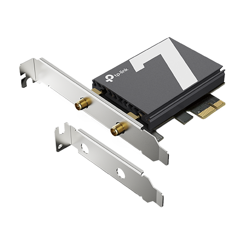 Adaptor PCI-E Bluetooth 5.4, Wi-Fi 7, BE9300 Tri-Band, 2 x Antene High-Performance – TP-Link ArcherTBE550E