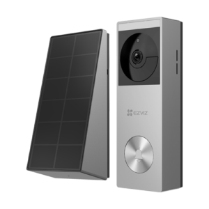 Sonerie video smart, Wi-Fi, 2K, Panou solar, acumulator 5200mAh, PIR, IR 6M, Stocare 32GB – EZVIZ CS-HP3(3MP)
