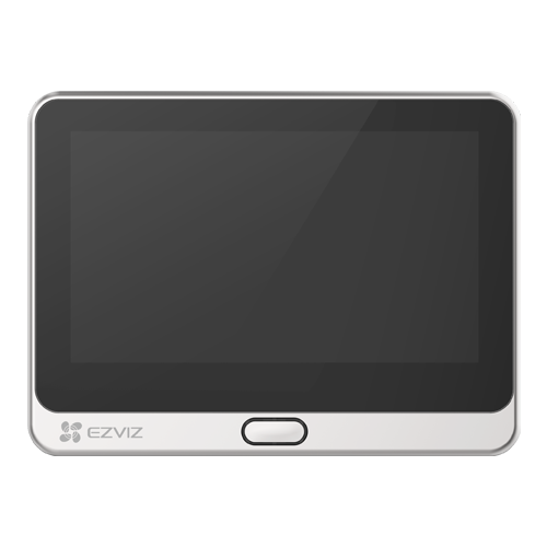 Vizor electronic smart, Wi-Fi, FullHD, monitor 4.3 inch, sonerie, acumulator 4600mAh, PIR – EZVIZ CS-DP2C-Silver