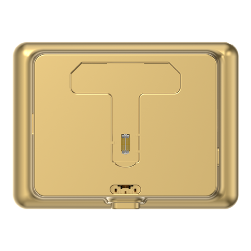 Vizor electronic smart, Wi-Fi, FullHD, monitor 4.3 inch, sonerie, acumulator 4600mAh, Auriu – EZVIZ CS-DP2C-Golden
