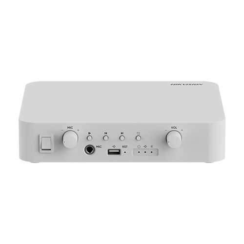 Amplificator IP 1 zona, 40W, Alarma, USB, Bluetooth – HIKVISION DS-QAE1A40G1-VB