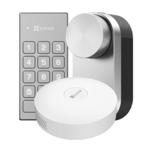 Kit incuietoare inteligenta cu hub pentru conexiune internet inclus si scenarii smart – EZVIZ CS-DL01/DL01CP/A3