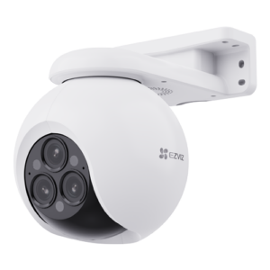 Camera IP Pan&Tilt, Wi-Fi, 3 lentile, 4MP, Audio bidirectional, IR 30m, Color 24/7, Alarma – EZVIZ CS-H80f(3x4MP)