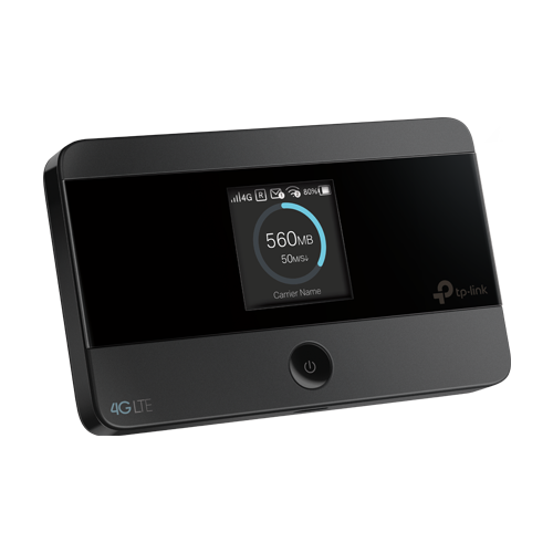 Router portabil 4G, Wi-Fi 4, Nano SIM, microSD, Baterie 2100 mAh – TP-Link M7350