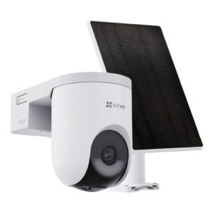 Camera IP Wi-Fi6 PT + panou solar 5W, 4MP, baterie 5.200 mAh, Audio bidirectional, Alarma – EZVIZ CS-HB8c-SP(4MP)