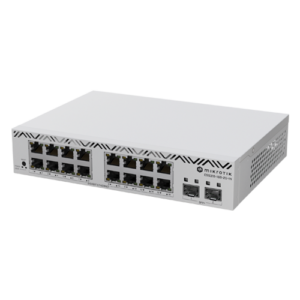 Cloud Smart Switch, 16 x Gigabit, 2 x SFP+ 10Gbps, 1U – Mikrotik CSS318-16G-2S+IN