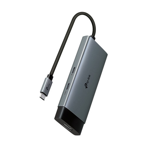 Hub USB-C 5-in-1, 1 x USB-C PD 100W, 1 x USB-C 5Gbps, 2 x USB-A 5Gbps, 1 x HDMI 4K@60Hz – TP-Link UH5020C