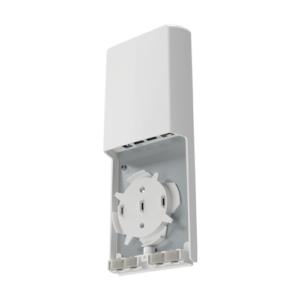 Media Convertor Fibra – Cupru, 2 x RJ45 Gigabit, PoE-IN, SFP 2.5G, IP55 – MikroTik FTC21