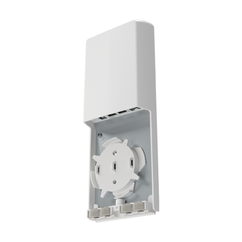 Media Convertor Fibra – Cupru, 2 x RJ45 Gigabit, PoE-IN, SFP 2.5G, IP55 – MikroTik FTC21