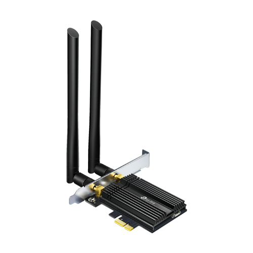 Adaptor PCI-E Bluetooth 5.3, Wi-Fi 6, AX3000 Dual-Band, 2 x Antene High-Gain – TP-Link ArcherTX50E