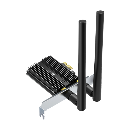Adaptor PCI-E Bluetooth 5.3, Wi-Fi 6, AX3000 Dual-Band, 2 x Antene High-Gain – TP-Link ArcherTX50E
