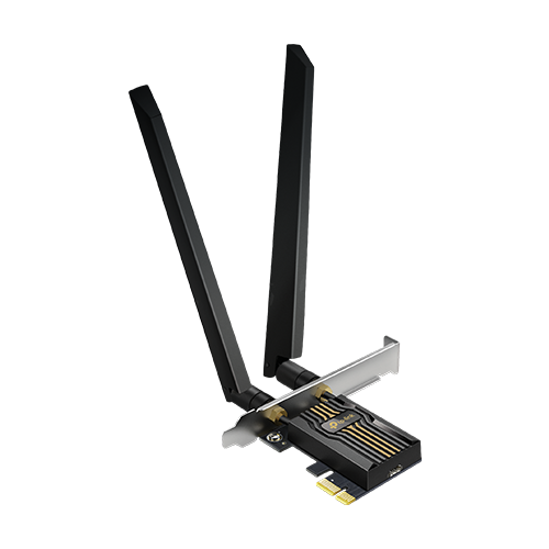 Adaptor PCI-E Bluetooth 5.4, Wi-Fi 7, BE9300 Tri-Band, 2 x Antene High-Performance – TP-Link ArcherTBE552E