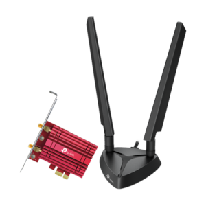 Adaptor PCI-E Bluetooth 5.3, Wi-Fi 6E, AXE5400 Tri-Band, 2 x Antene High-Gain – TP-Link ArcherTXE75E