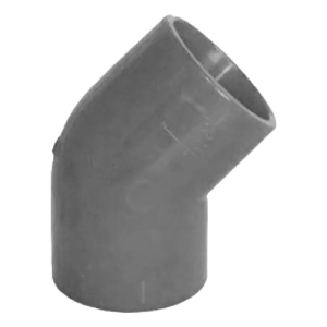 Set 10 buc racord ABS 45° gri pentru teava de 25 mm – Honeywell PIP-006-G