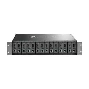 Sasiu rackabil 19 inch pentru 14 media convertoare, 2U – TP-Link Omada MC1400