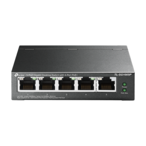 Switch 4 x RJ45 1G PoE, 1 x RJ45 1G, Unmanaged – TP-Link TL-SG1005P