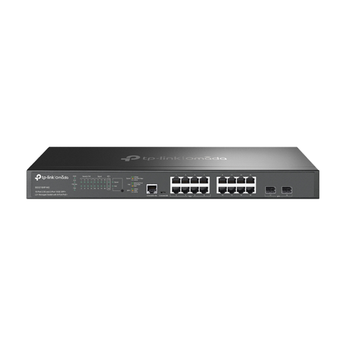 Switch L2+, 8 x RJ45 2.5G PoE, 8 x RJ45 2.5G, 2 x SFP+ 10G, Management, 1U – TP-Link Omada SG3218XP-M2
