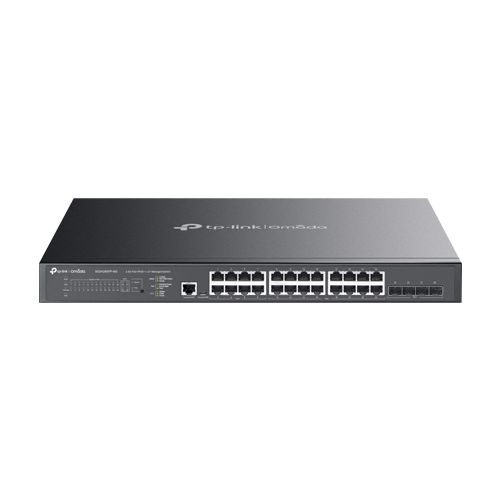 Switch L2+, 24 x RJ45 2.5G PoE, 4 x SFP+ 10G, Management, 1U – TP-Link Omada SG3428XPP-M2