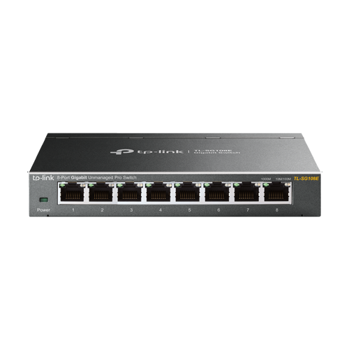Switch L2, 8 x RJ45 1G, Easy Smart Management – TP-Link TL-SG108E