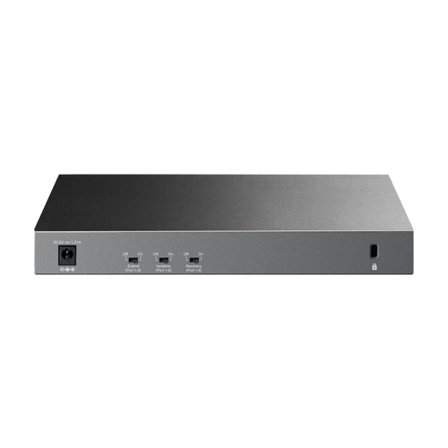 Switch LiteWave, 8 x RJ45 1G PoE, 1 x SFP 1G, 1 x RJ45 1G, Buget PoE 61W, Unmanaged – TP-Link LS1210GP