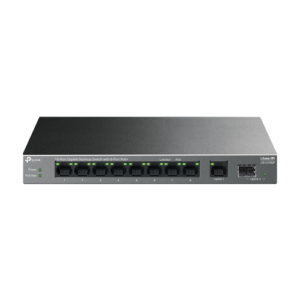 Switch LiteWave, 8 x RJ45 1G PoE, 1 x SFP 1G, 1 x RJ45 1G, Buget PoE 61W, Unmanaged – TP-Link LS1210GP