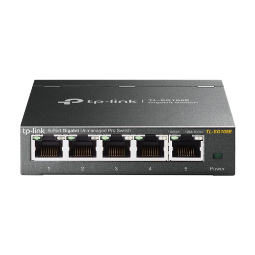 Switch L2, 5 x RJ45 1G, Easy Smart Management – TP-Link TL-SG105E