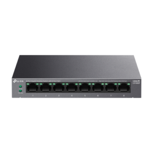 Switch LiteWave, 8 x RJ45 1G PoE, Buget PoE 62W, Unmanaged – TP-Link LS108GP