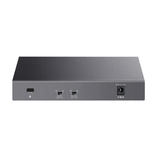 Switch LiteWave, 8 x RJ45 1G PoE, Buget PoE 62W, Unmanaged – TP-Link LS108GP